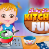Baby Hazel Kitchen Fun