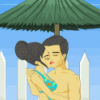 Hawaiian Beach Kissing